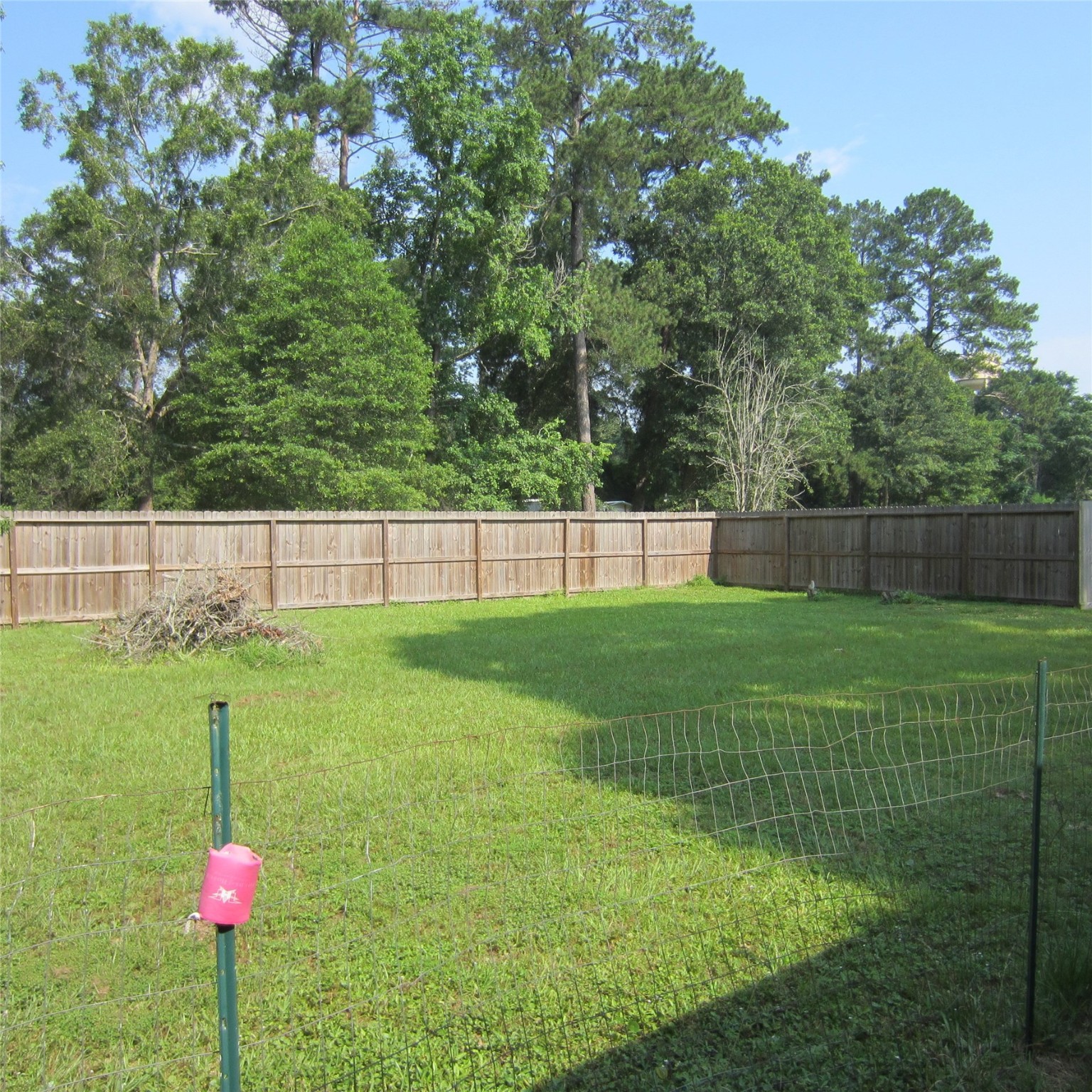 14758 Lucas Drive Splendora, TX 77372 - Photo 3 of 36 a backyard of a house