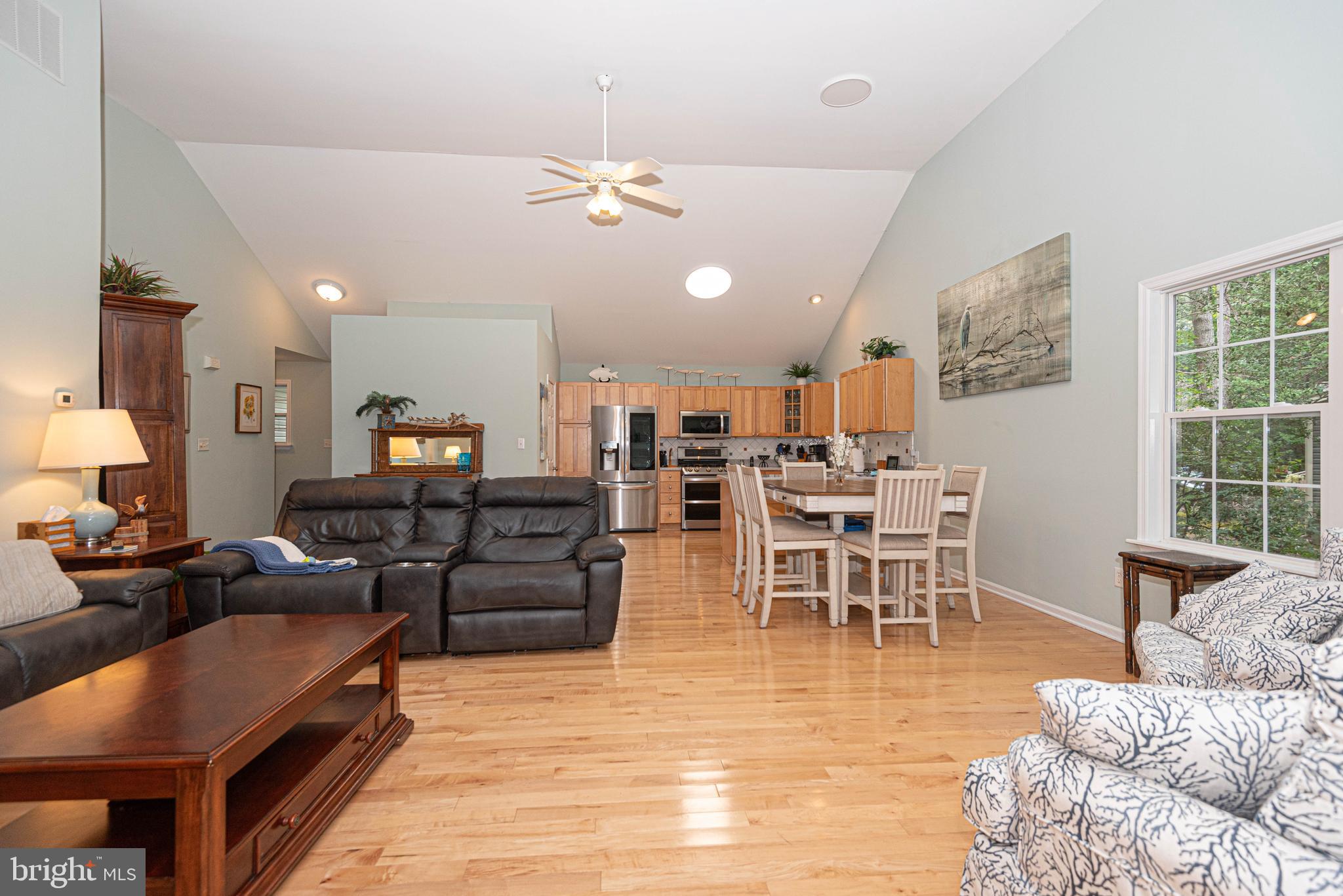 75 Pinehurst Road Ocean Pines, MD 21811 - Photo 4 of 23 Hardwood flooring and vaulted ceilings.