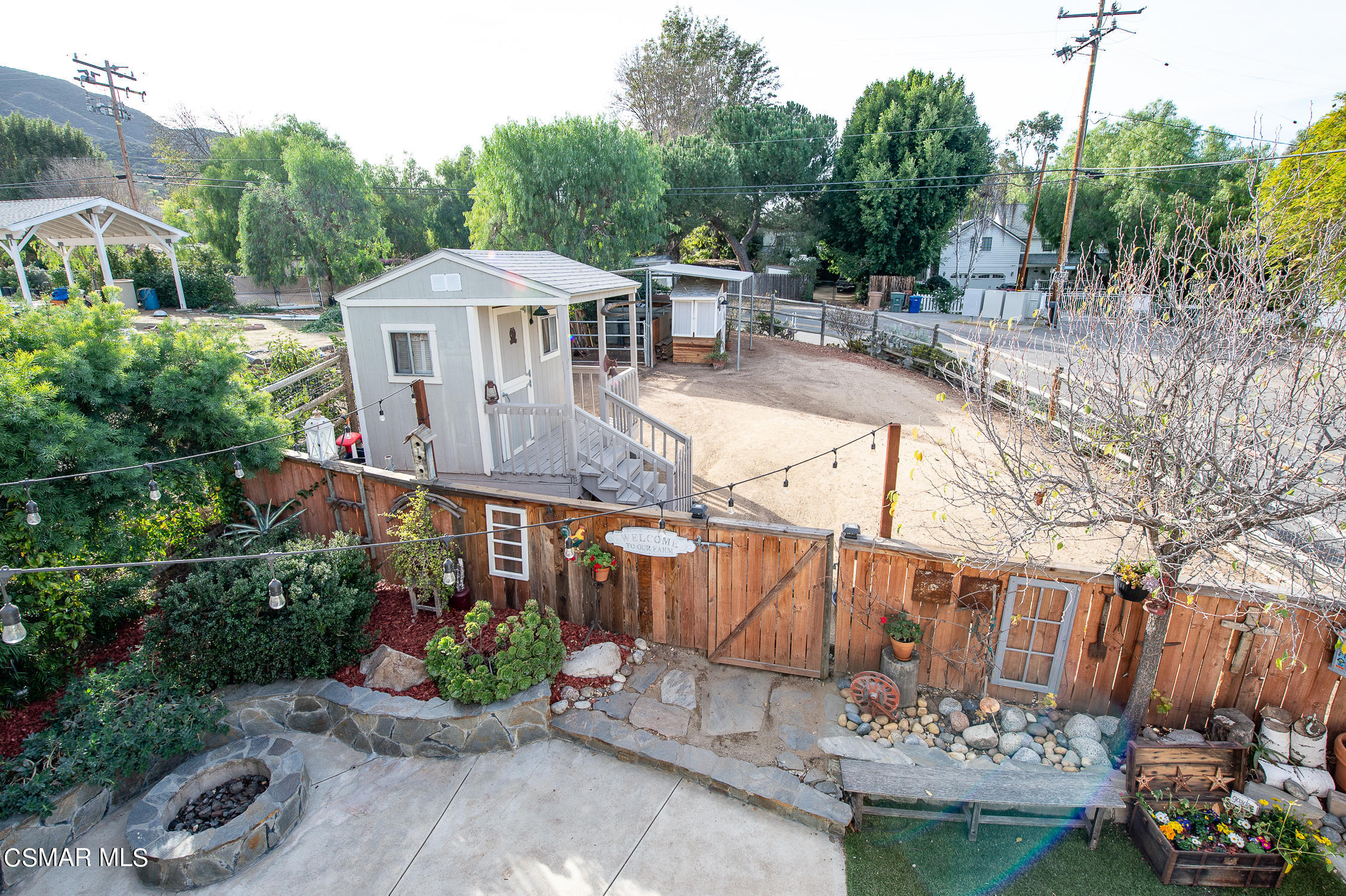 167 Brook Road Newbury Park, CA 91320 - Photo 21 of 30 a view of a backyard with sitting area and furniture