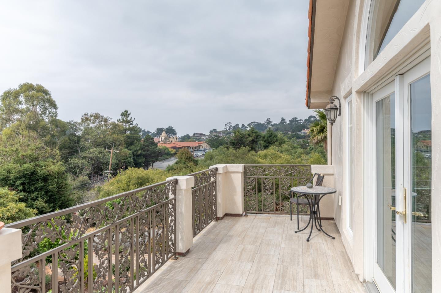 26345 Ladera Drive Carmel, CA 93923 - Photo 19 of 41 a view of balcony with furniture and city view