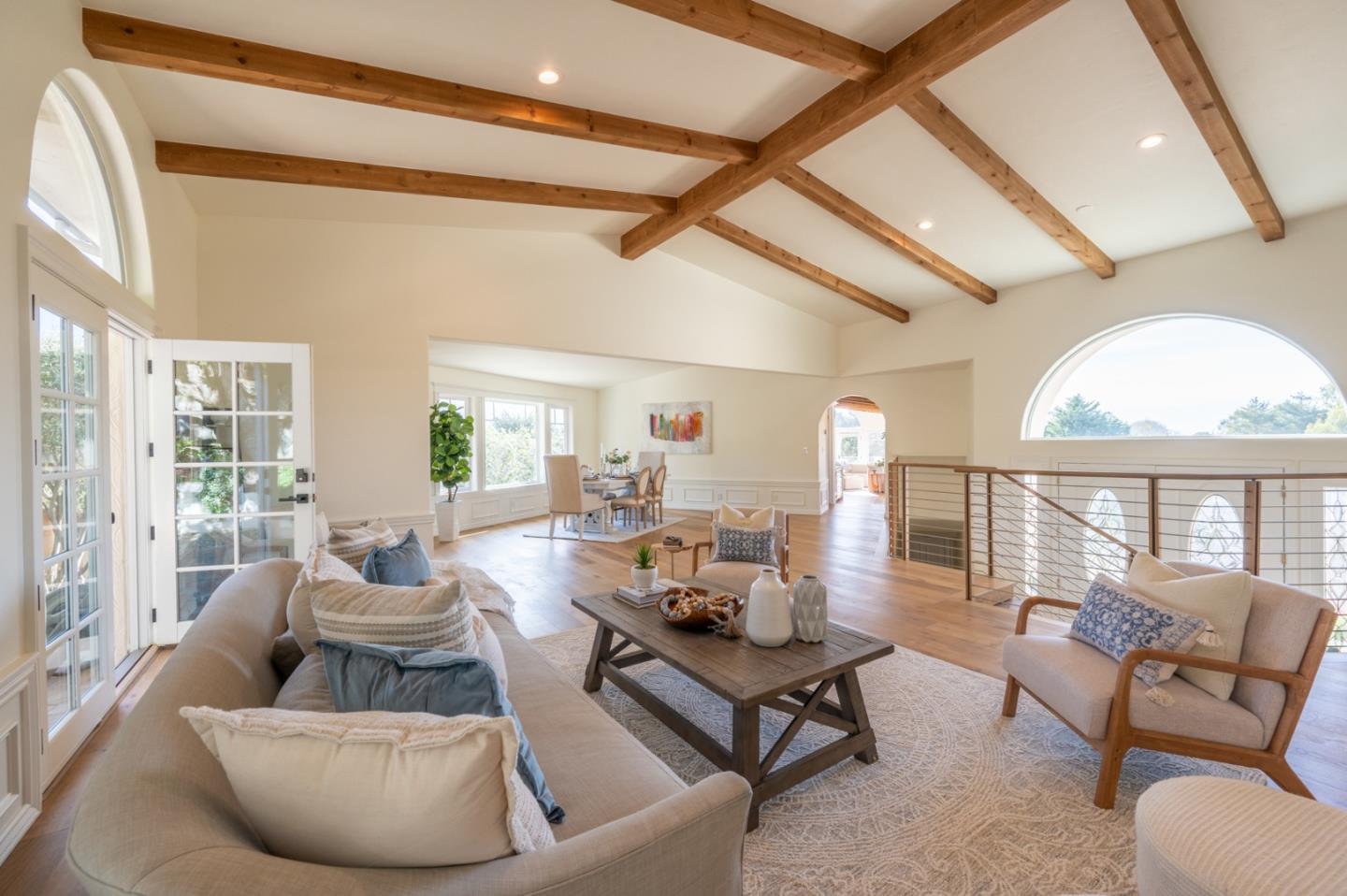 26345 Ladera Drive Carmel, CA 93923 - Photo 8 of 41 a living room with furniture and a large window