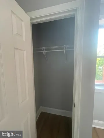 a view of a closet