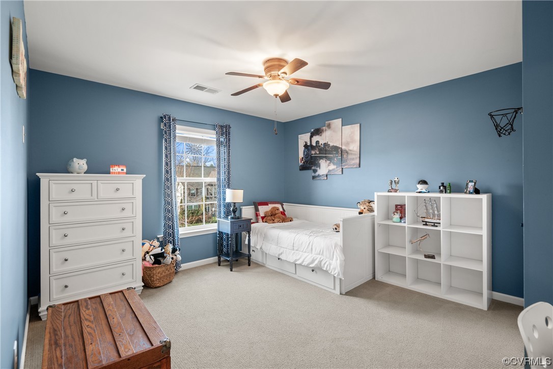 7031 Crackerberry Drive Moseley, VA 23120 - Photo 32 of 47 a bed room with a bed and a window
