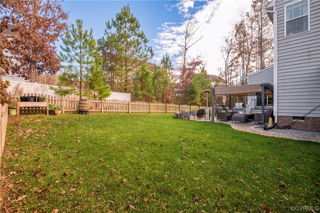 7031 Crackerberry Drive Moseley, VA 23120 - Photo 37 of 47 a view of a park with bench and trees