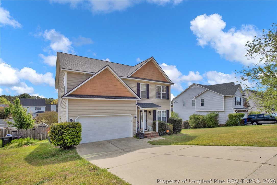 429 Bristlecone Road Fayetteville, NC 28311 - Photo 2 of 38 a front view of a house with garden