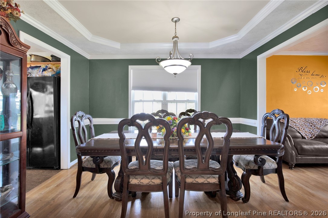 429 Bristlecone Road Fayetteville, NC 28311 - Photo 8 of 38 a view of a dining room with furniture window and outside view