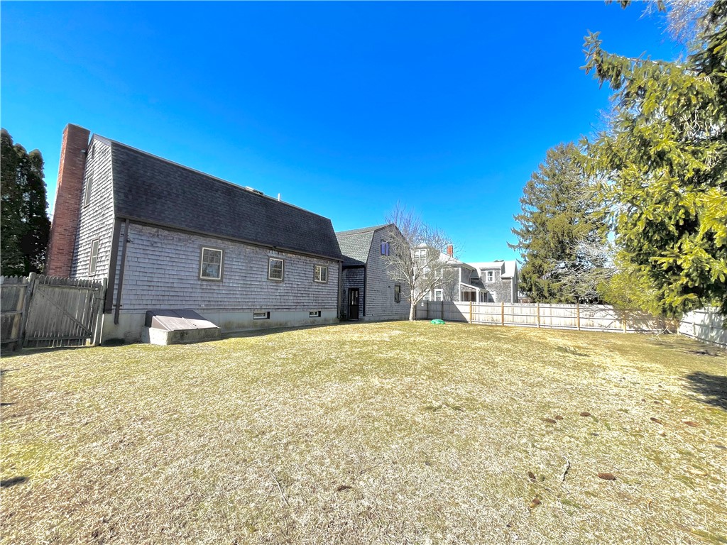 45 E Street Bristol, RI 02809 - Photo 36 of 39 Lovely 1/4 acre lot is great space for family gatherings.