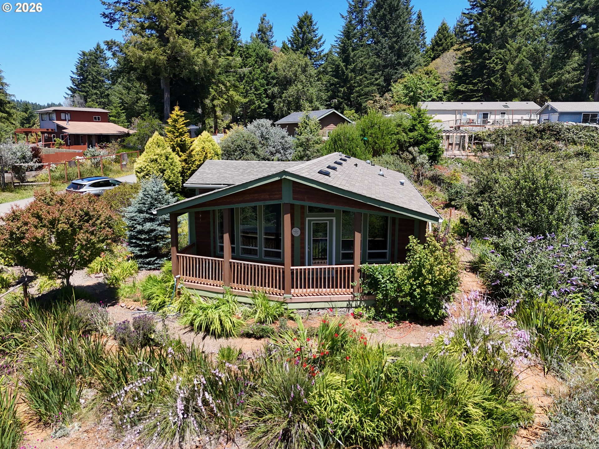 96422 Alder Ridge Road Brookings, OR 97415 - Photo 3 of 44 Drone View/UAV