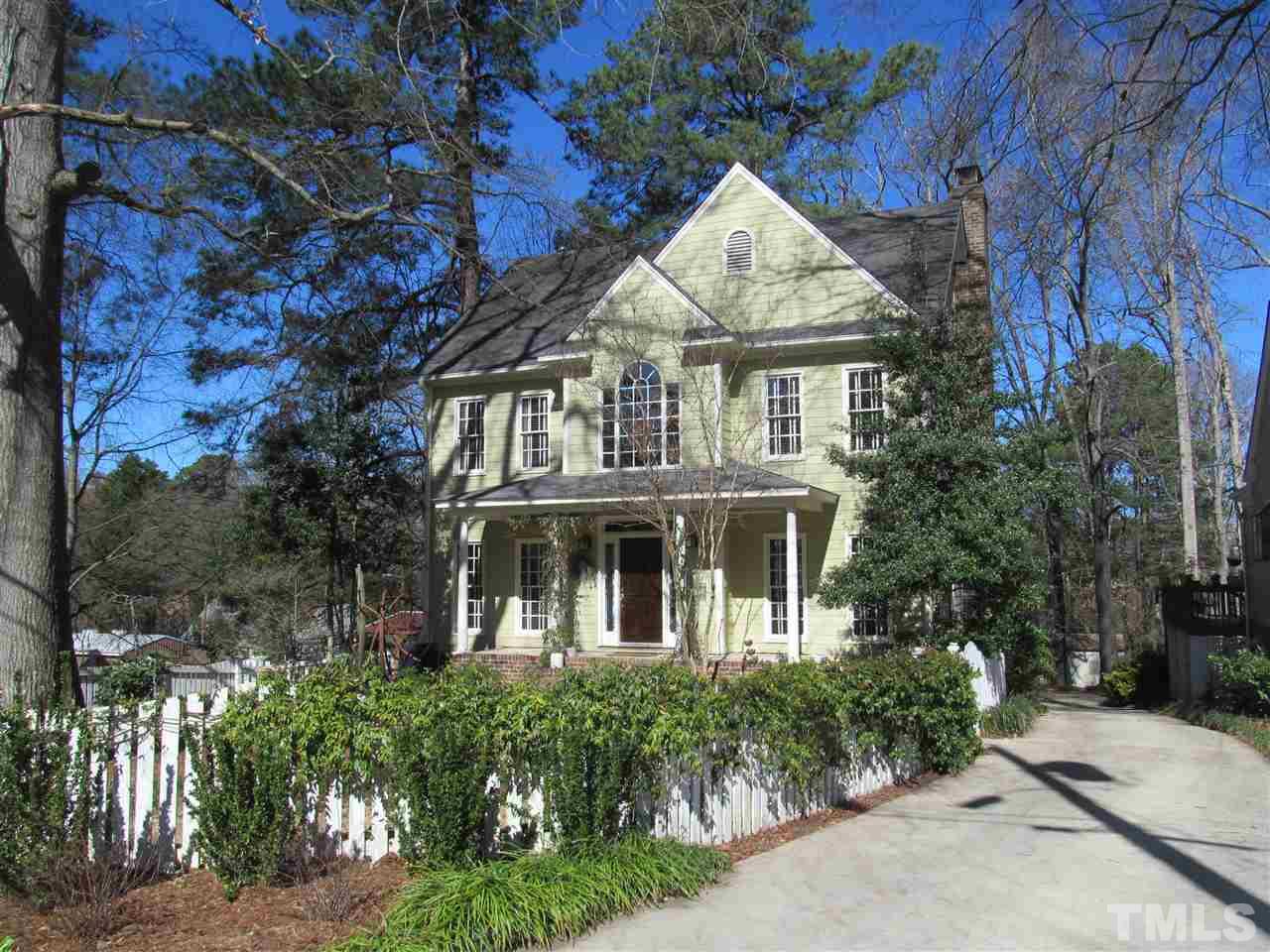 2506 Mayview Road Raleigh, NC 27607 - Photo 1 of 29 front view of a house with a garden