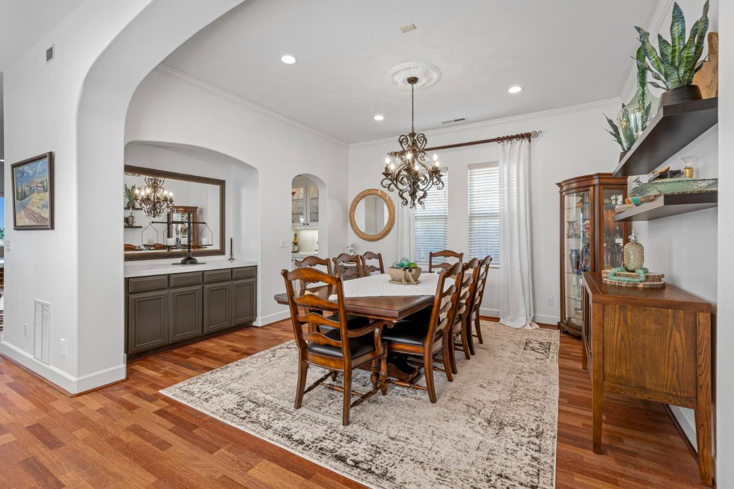 1913 St Andrews Circle Gilroy, CA 95020 - Photo 16 of 79 a view of a dining room with furniture