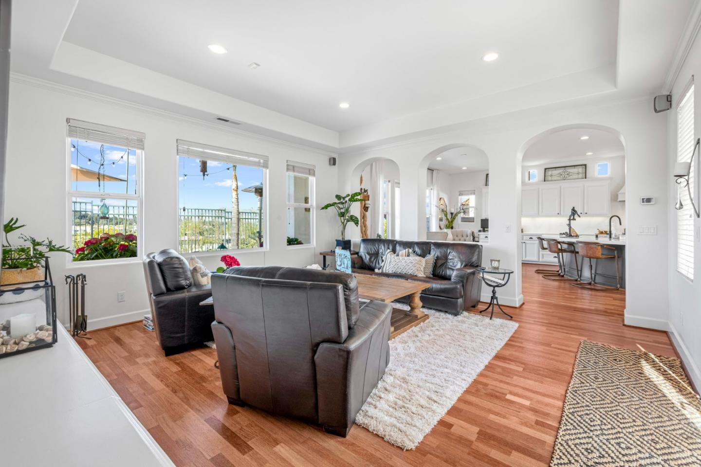 1913 St Andrews Circle Gilroy, CA 95020 - Photo 27 of 79 a living room with furniture and a wooden floor