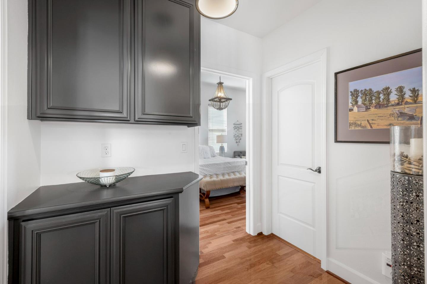 1913 St Andrews Circle Gilroy, CA 95020 - Photo 33 of 79 a kitchen with stainless steel appliances granite countertop a sink and a refrigerator
