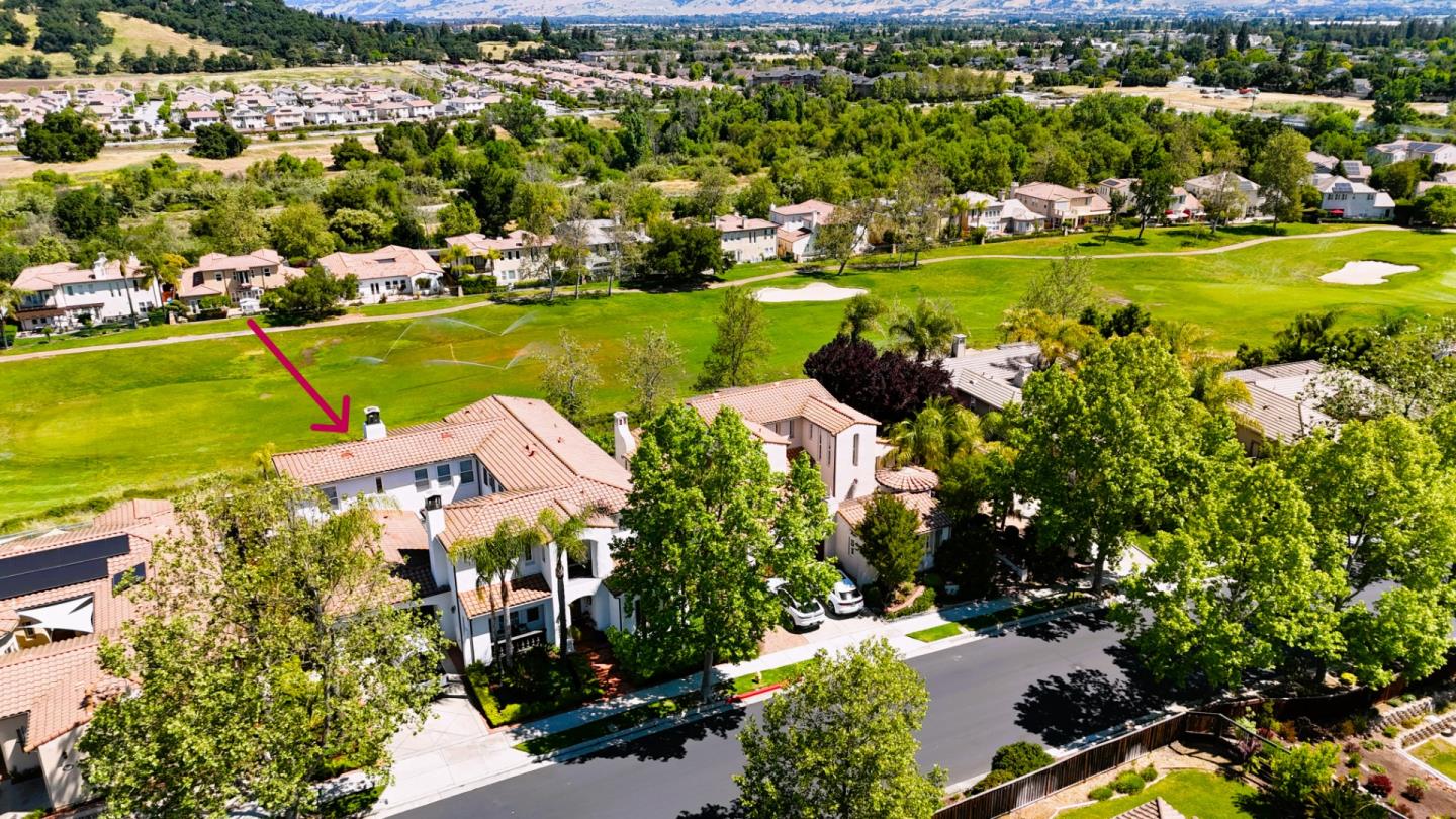 1913 St Andrews Circle Gilroy, CA 95020 - Photo 79 of 79 an aerial view of a houses with a lake view