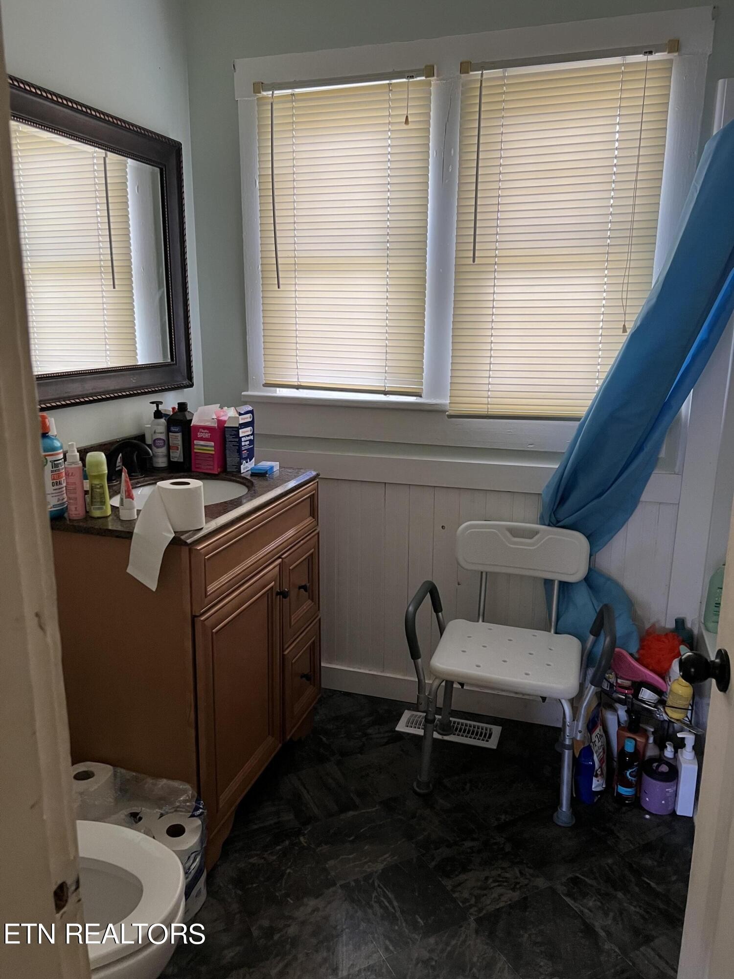 306 Englewood Road Madisonville, TN 37354 - Photo 28 of 34 a bathroom with a sink toilet and a mirror
