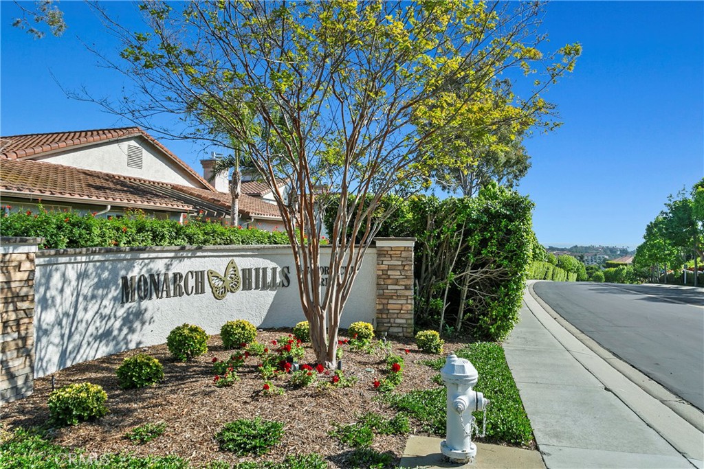 52 Corniche Drive, Unit A Dana Point, CA 92629 - Photo 1 of 1 a front view of a house with garden