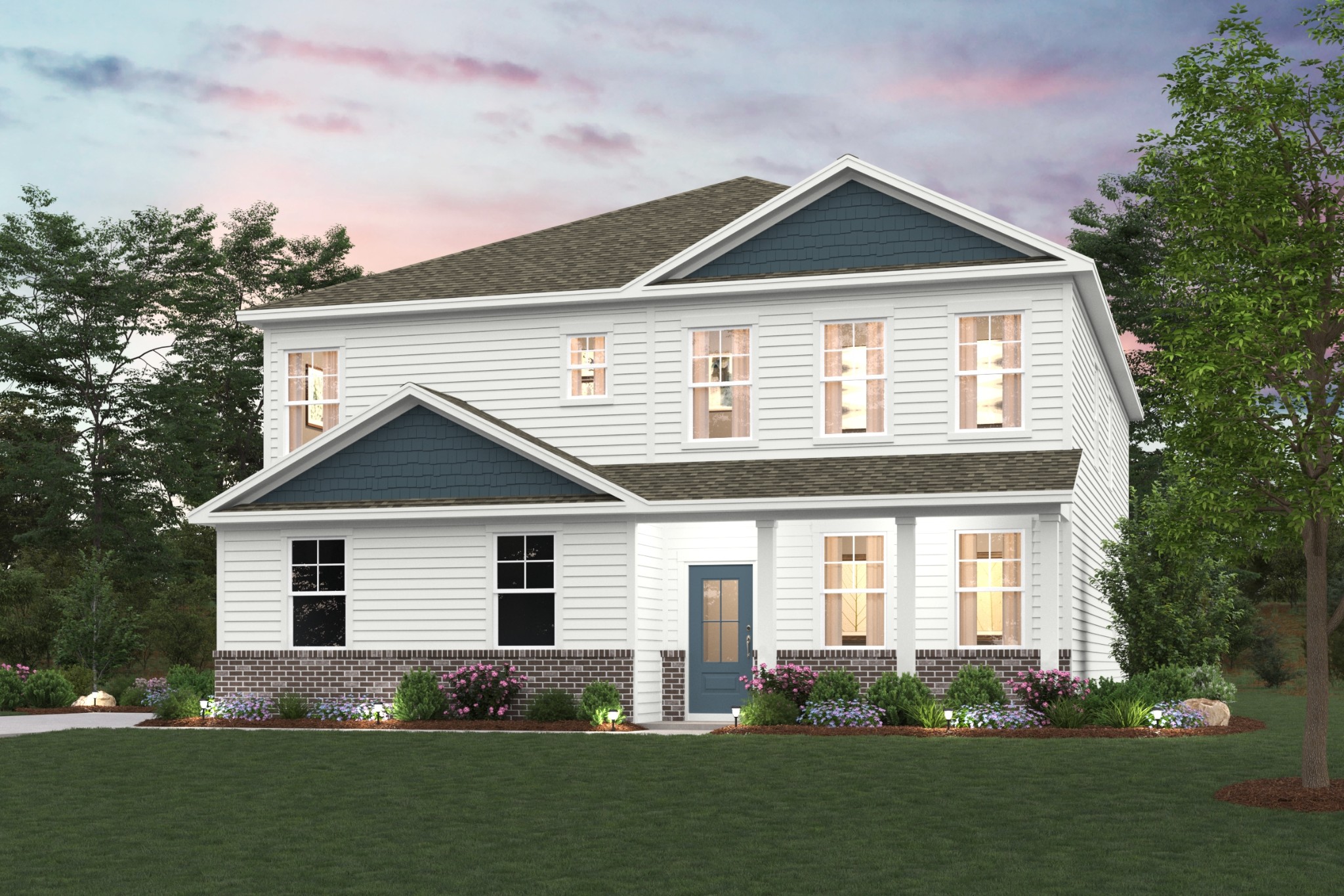 2353 Devonshire Drive Old Hickory, TN 37138 - Photo 35 of 35 Hudson Floor Plan - Elevation C