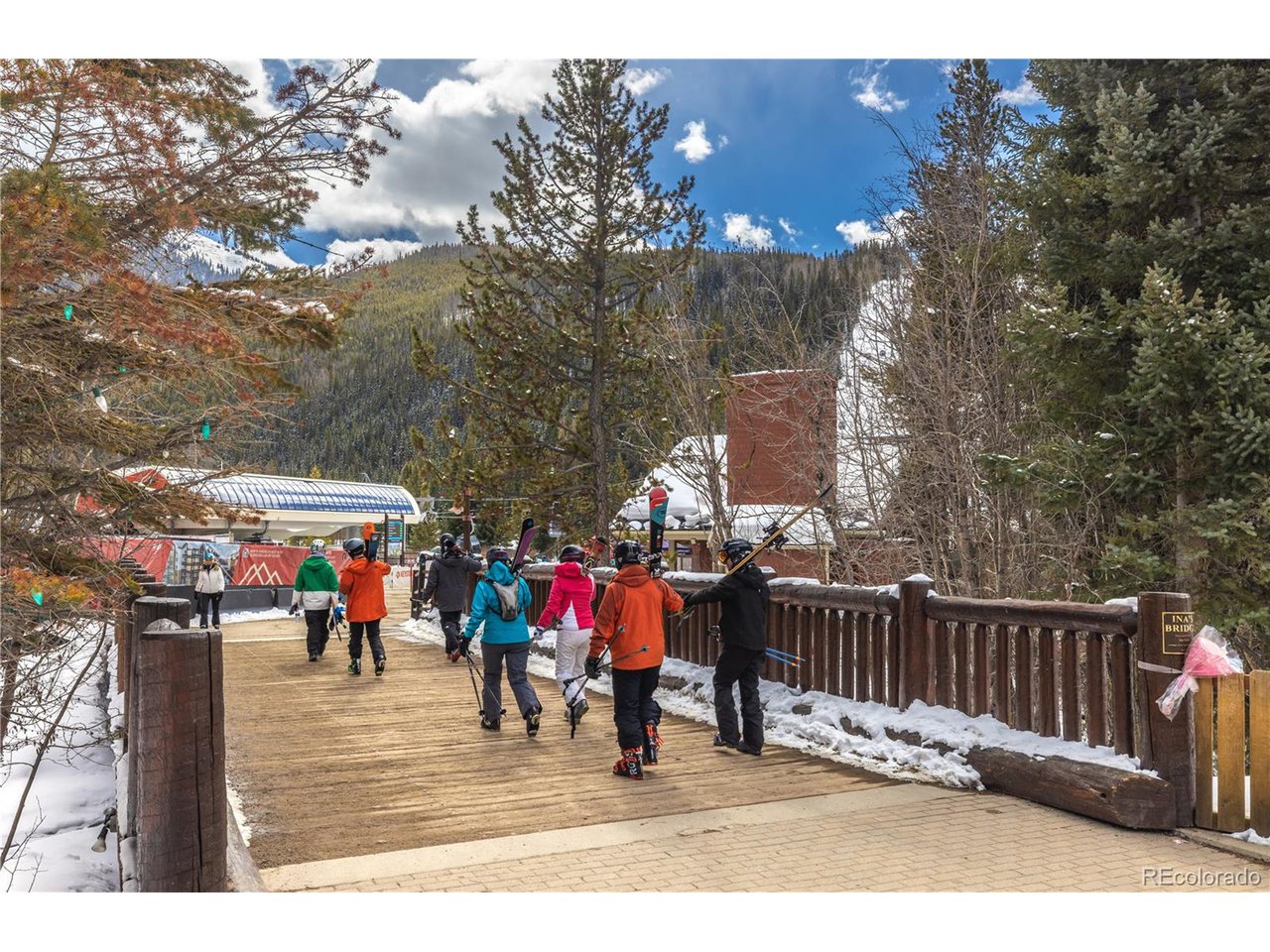 624 Montezuma Road, Unit 3 Keystone, CO 80435 - Photo 30 of 36 a view of street with sitting area