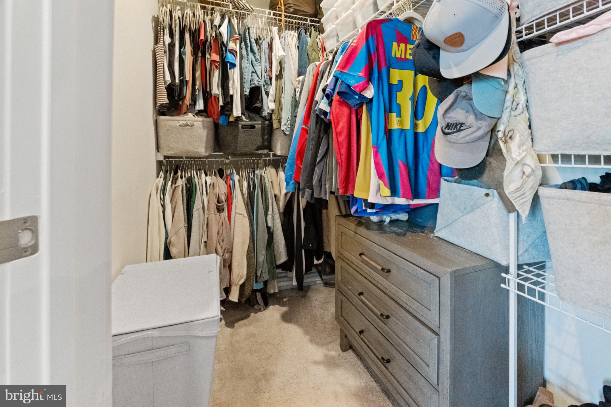 252 Freedom Way Sicklerville, NJ 08081 - Photo 14 of 26 Stylish closet with organized attire.