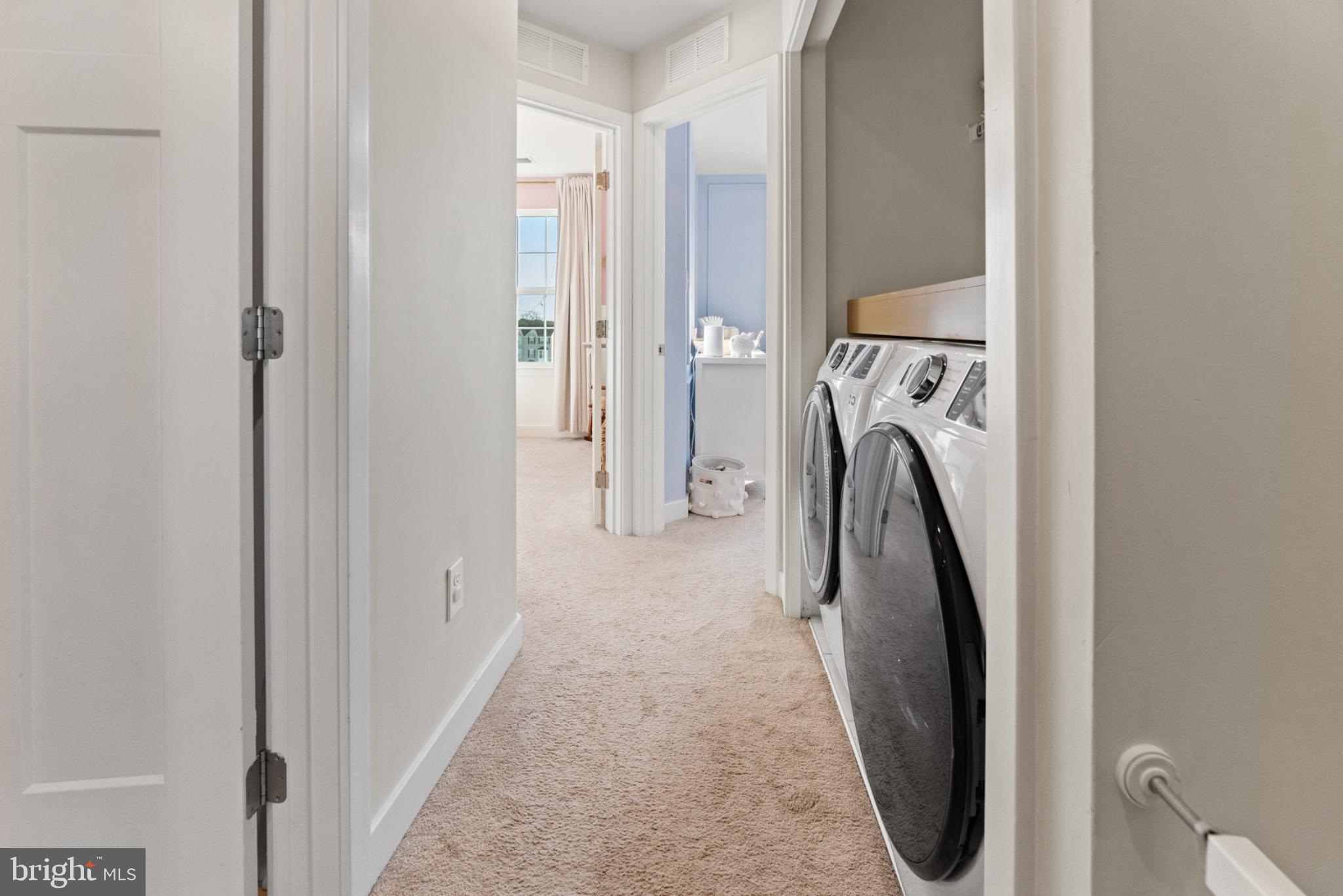 252 Freedom Way Sicklerville, NJ 08081 - Photo 19 of 26 Bright and inviting laundry hallway.