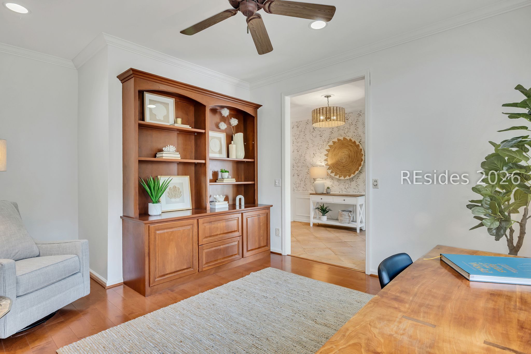 25 Columbus Circle Bluffton, SC 29909 - Photo 28 of 44 Office/Den with Built Ins