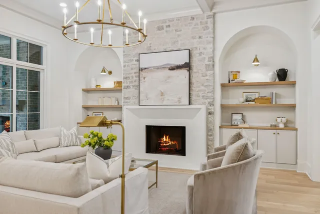 a kitchen with stainless steel appliances a sink and cabinets