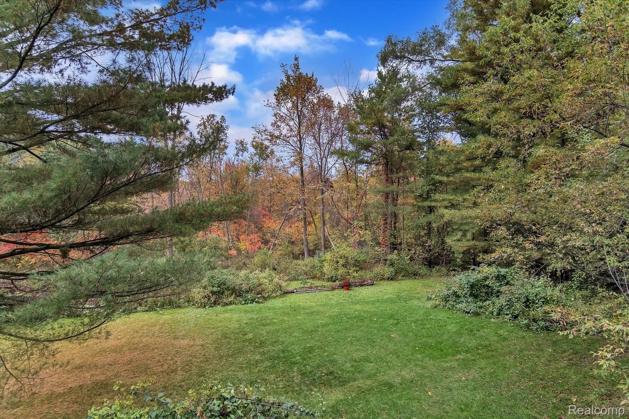 10419 Maple Road Hartland, MI 48353 - Photo 36 of 37 Private and wooded view of backyard