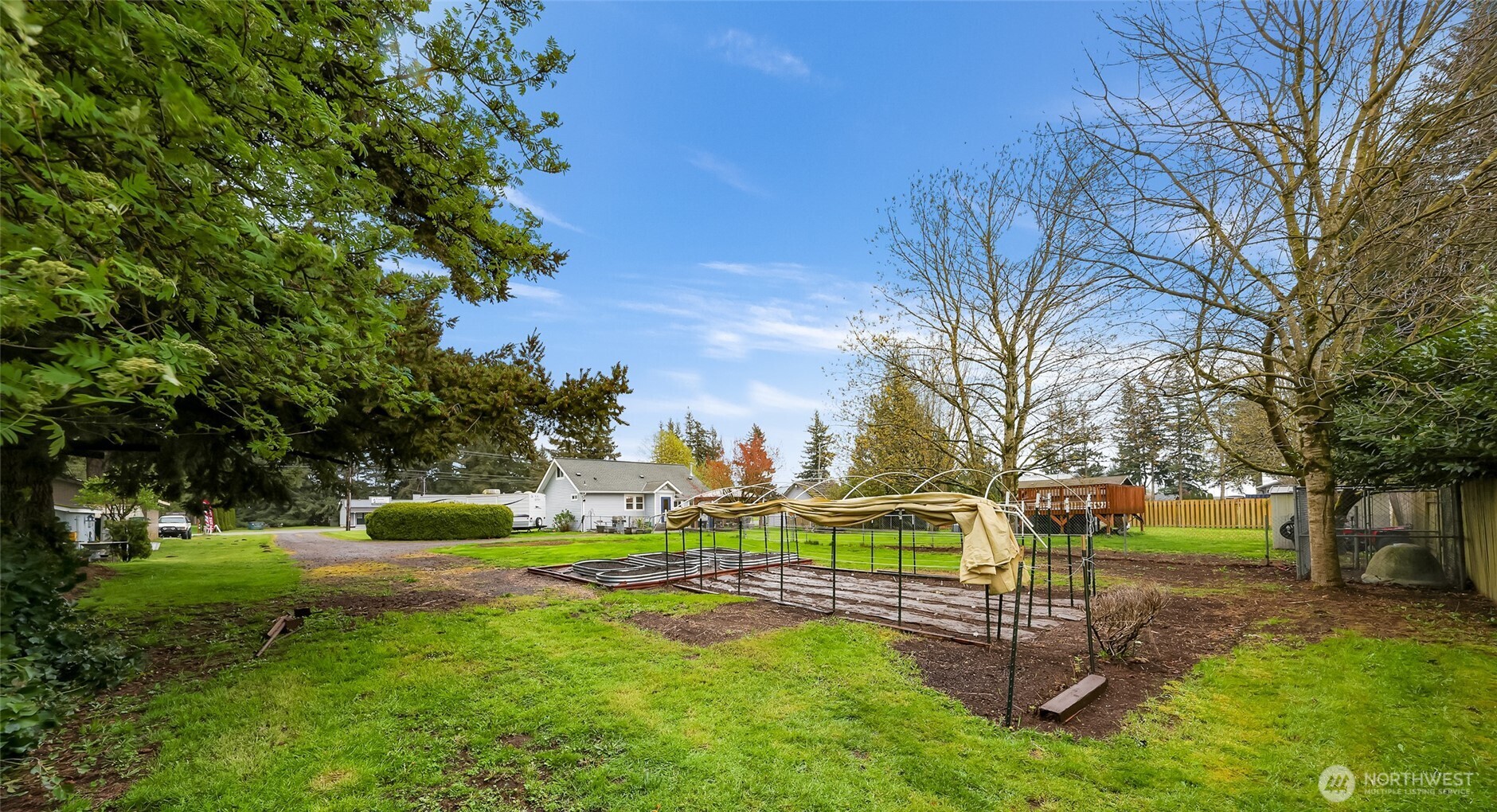 6981 Hannegan Road Lynden, WA 98264 - Photo 24 of 25 a view of a park with large trees