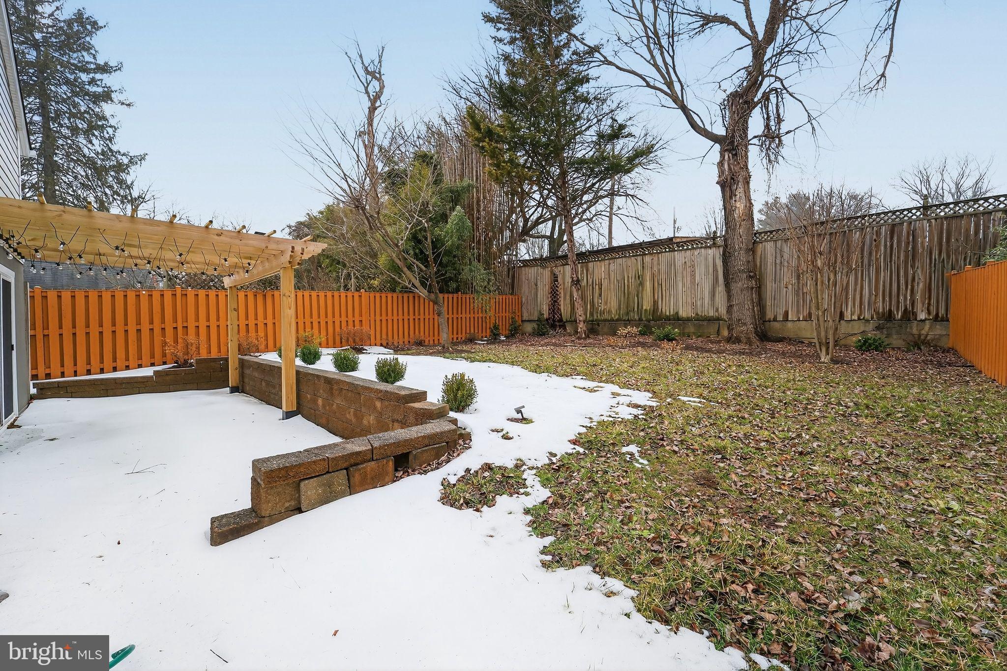 3511 Decatur Avenue Kensington, MD 20895 - Photo 35 of 35 a view of a backyard with wooden fence