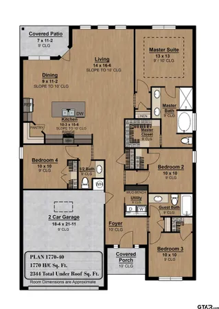 $367,800 | 7908 Greenhill Drive, Tyler, TX 75703