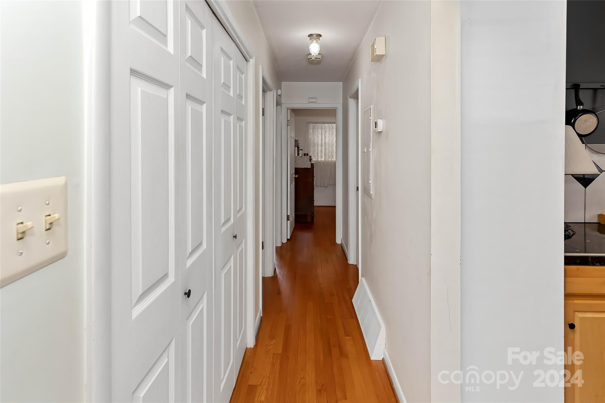 45 Cub Road Asheville, NC 28806 - Photo 27 of 46 a view of a hallway with wooden floor
