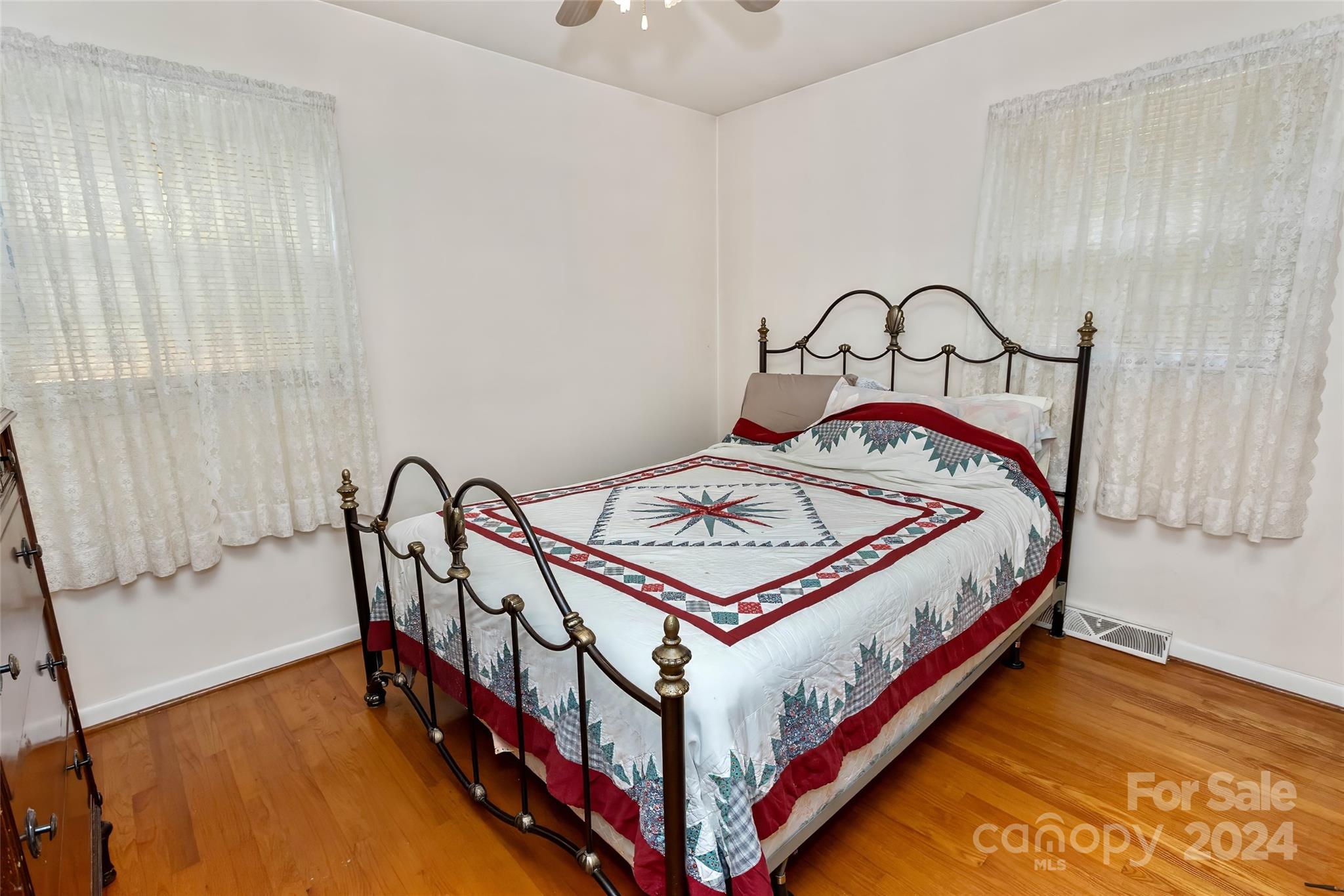 45 Cub Road Asheville, NC 28806 - Photo 33 of 46 a bedroom with a bed and a window