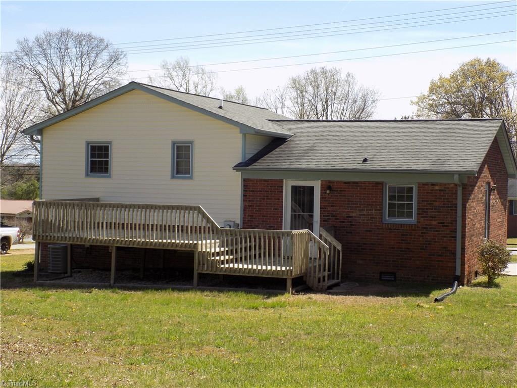 3104 Tyro Road Lexington, NC 27295 - Photo 5 of 28 Rear view and two tiered deck.