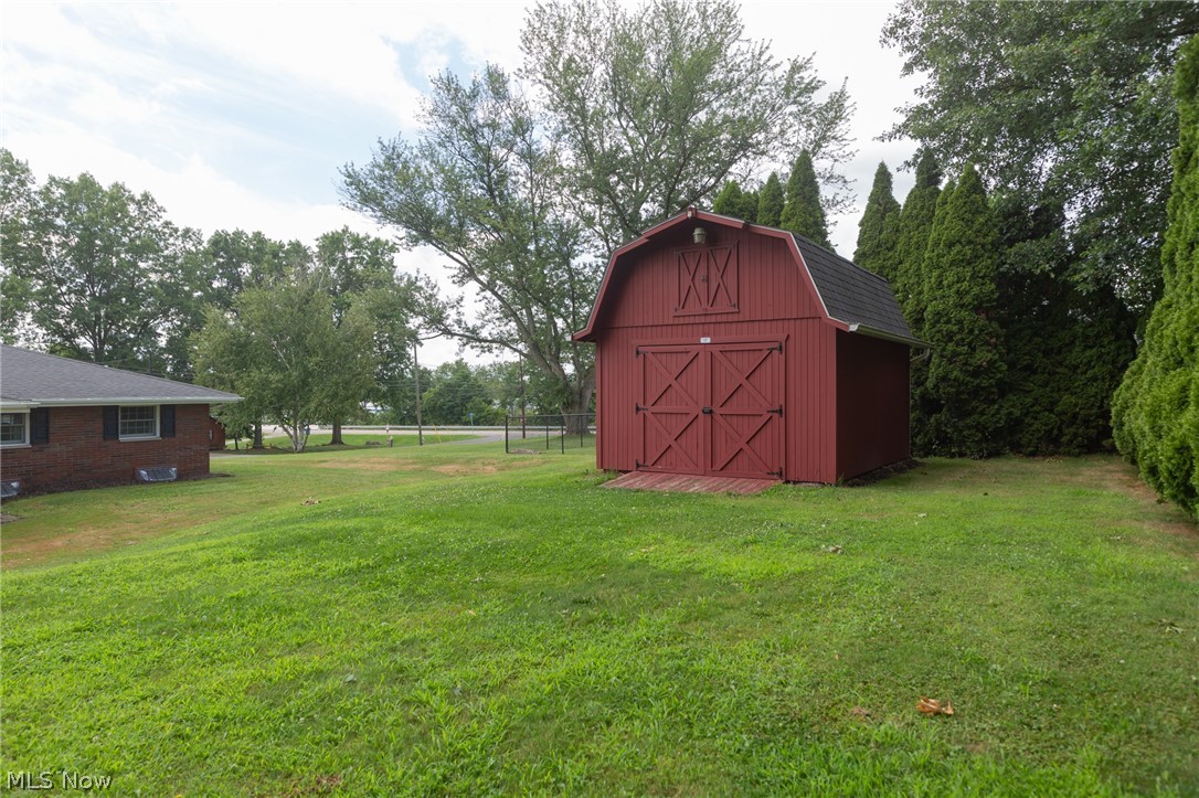 1699 Beryl Road Akron, OH 44312 - Photo 32 of 35 Large Shed with Electric and Loft Area.
