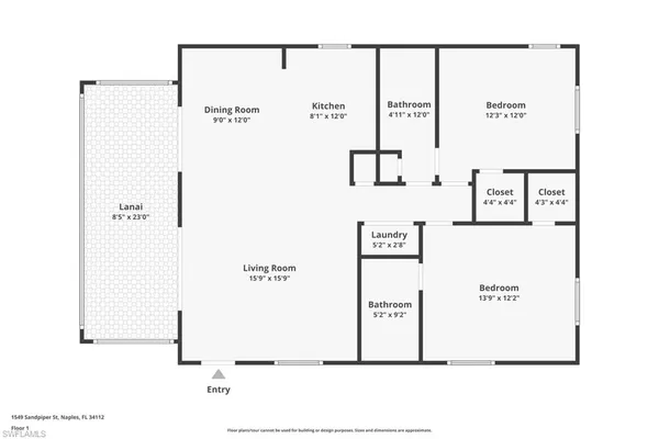 $2,300 | 1549 Sandpiper Street, Unit 36, Naples, FL 34102