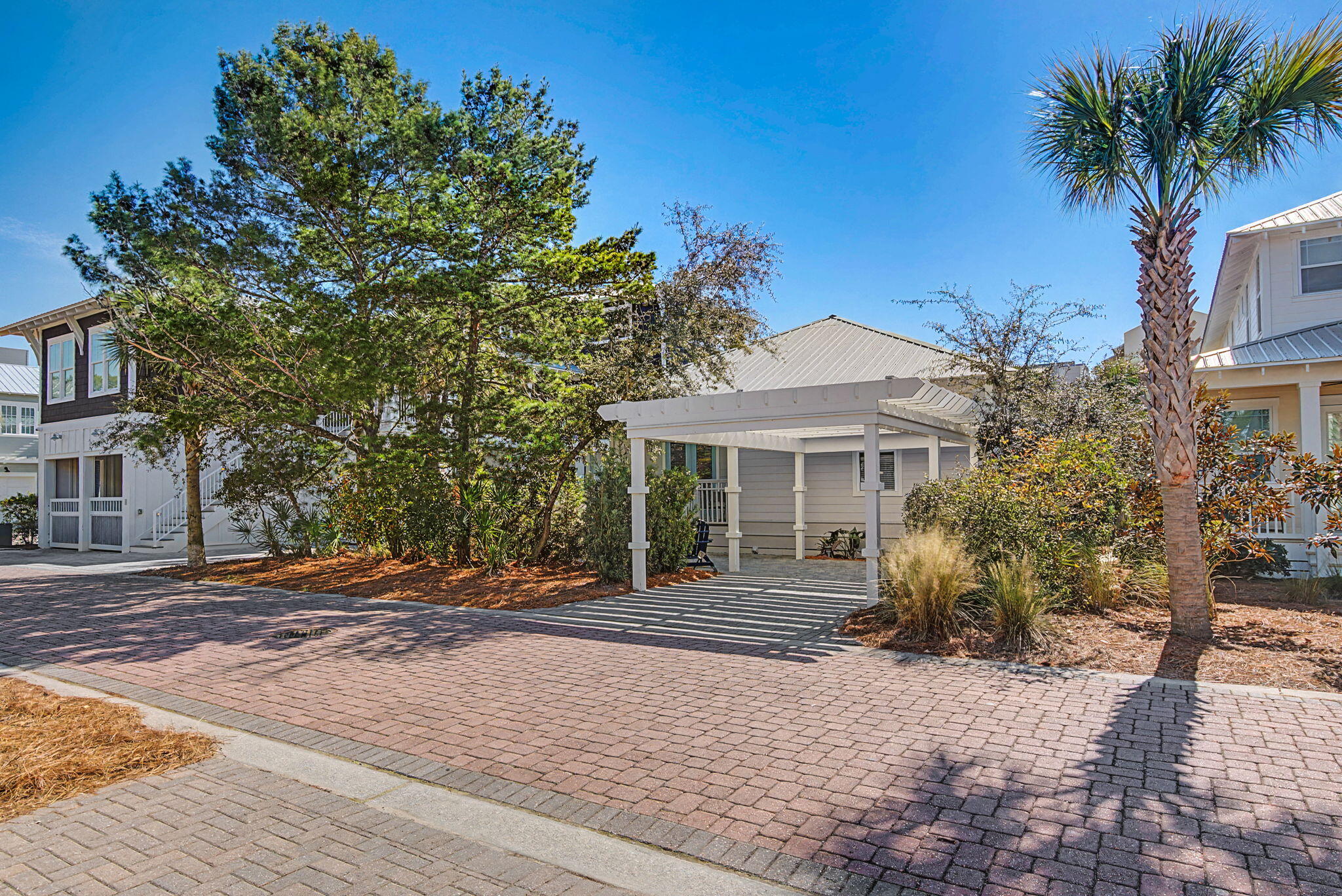 306 Beach Bike Way Inlet Beach, FL 32461 - Photo 31 of 33 a front view of a house with garden