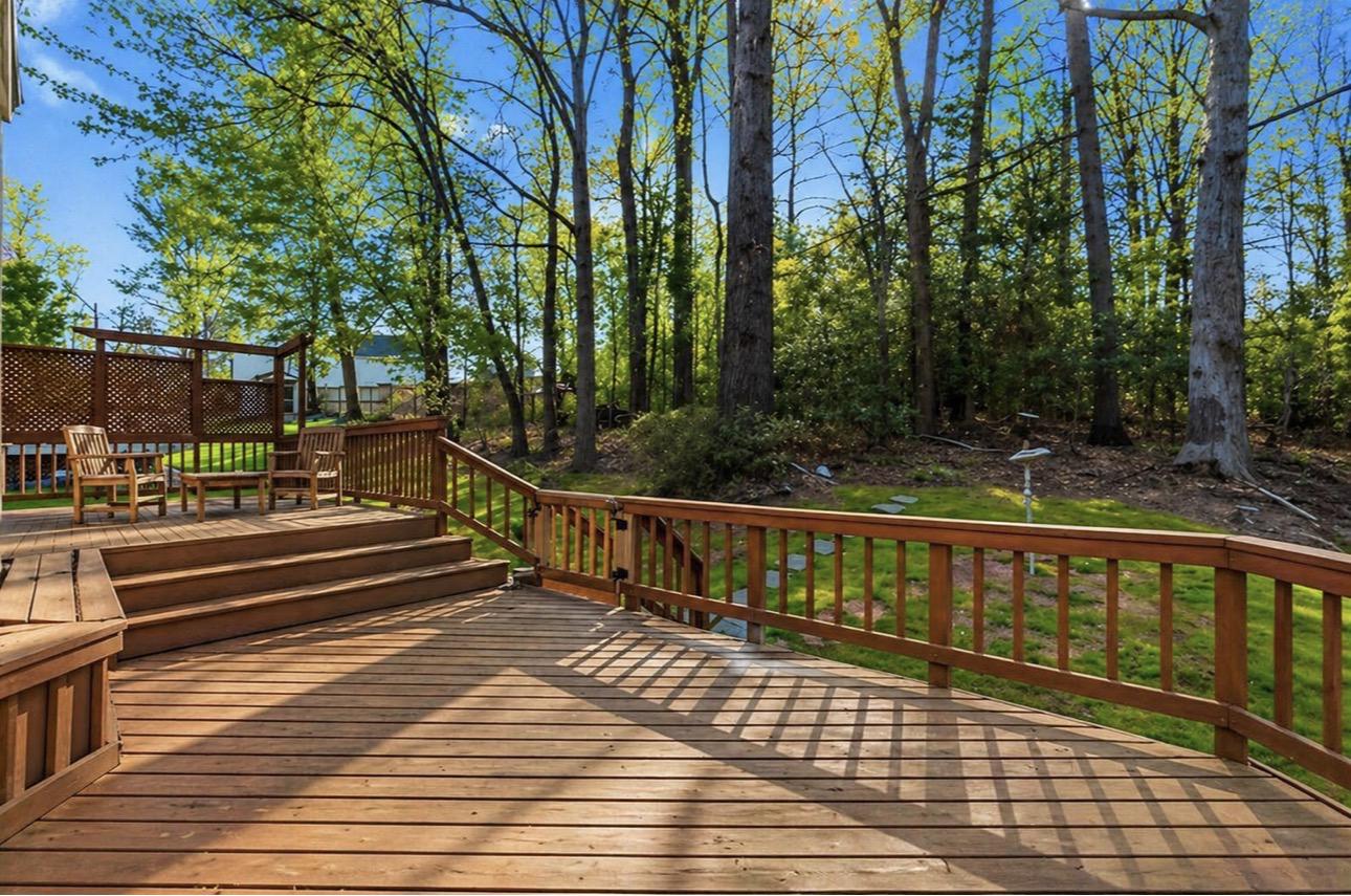7917 Donegal Lane Springfield, VA 22153 - Photo 46 of 55 Private backyard deck
