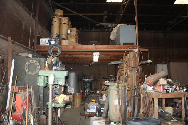a view of water heater room