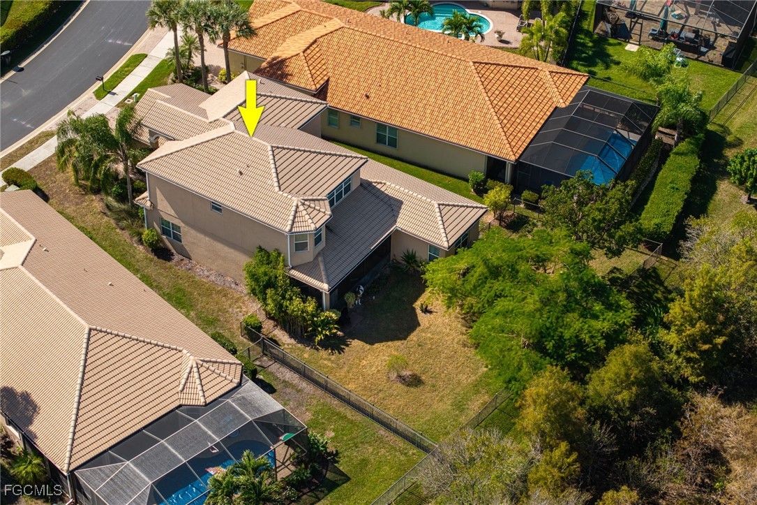 10117 Silver Maple Court Fort Myers, FL 33913 - Photo 34 of 49 an aerial view of house with yard