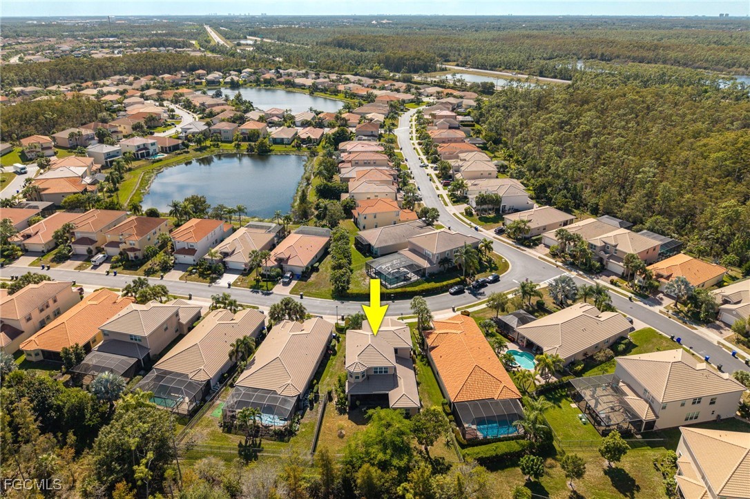 10117 Silver Maple Court Fort Myers, FL 33913 - Photo 38 of 49 an aerial view of residential houses with outdoor space