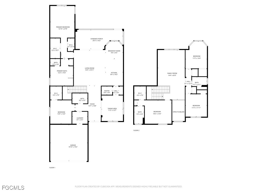 10117 Silver Maple Court Fort Myers, FL 33913 - Photo 39 of 49 a picture of a floor plan