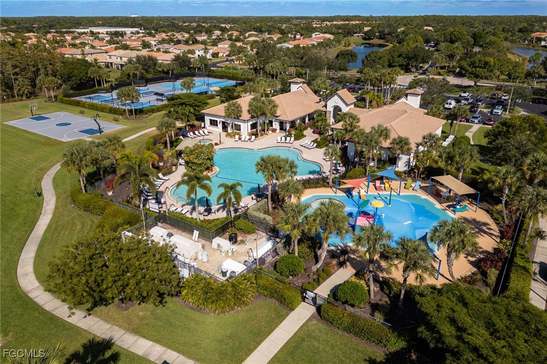10117 Silver Maple Court Fort Myers, FL 33913 - Photo 42 of 49 an aerial view of residential houses with outdoor space