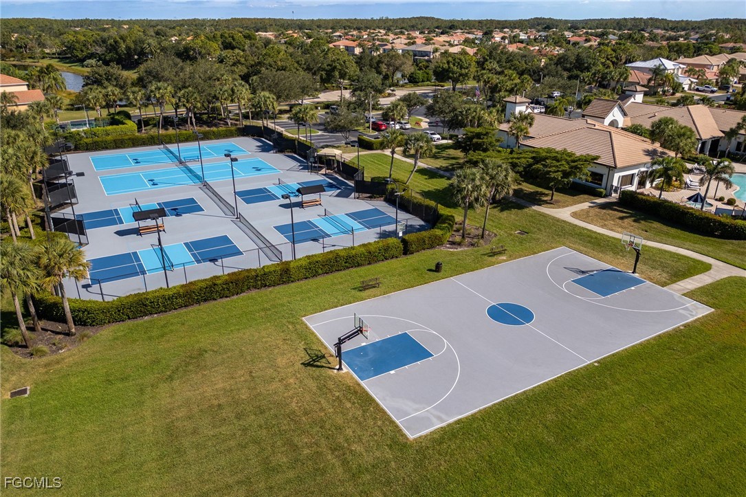 10117 Silver Maple Court Fort Myers, FL 33913 - Photo 46 of 49 an aerial view of a house with yard