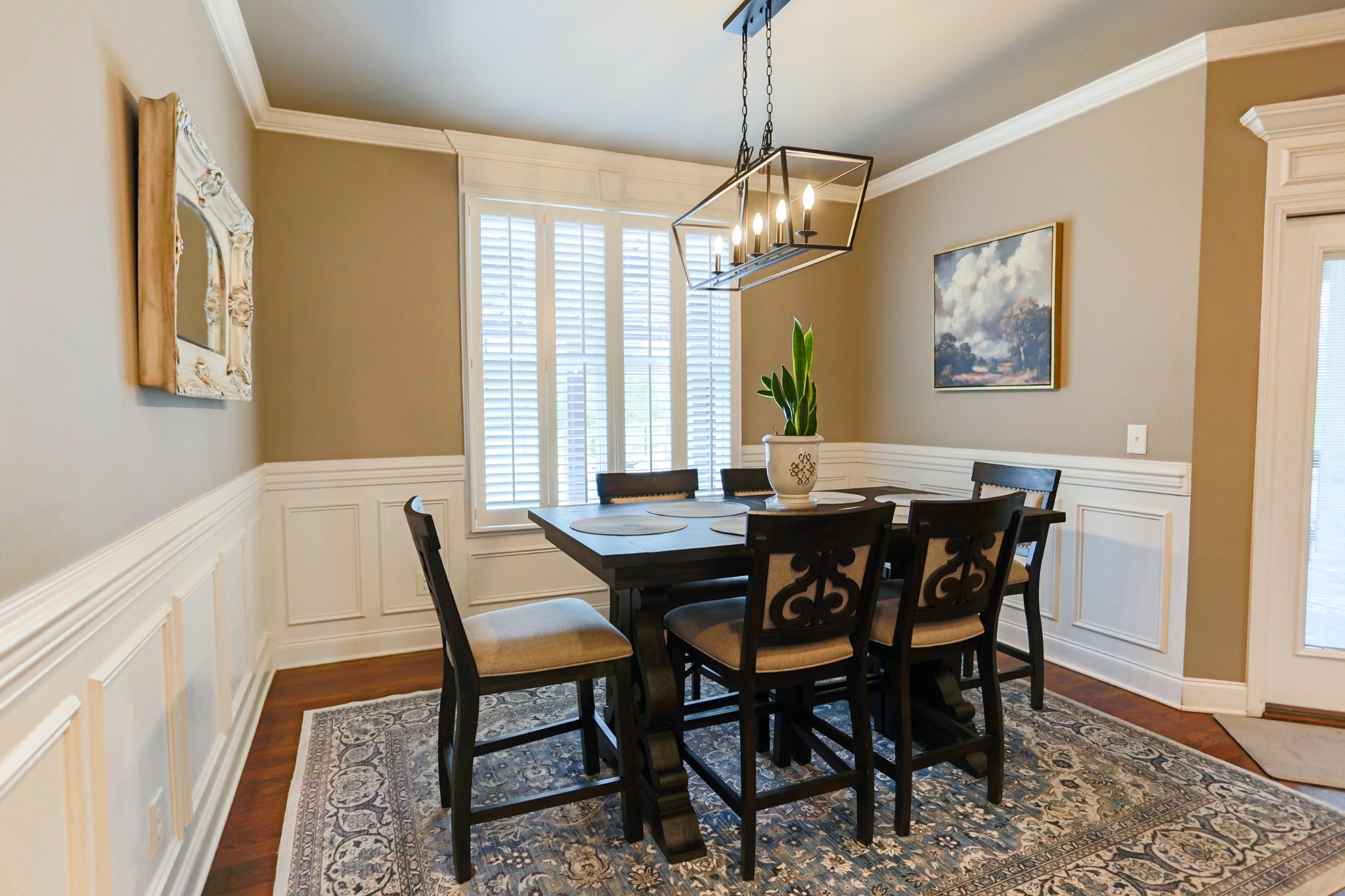 1700 Zevon Court Spring Hill, TN 37174 - Photo 24 of 71 a view of a dining room with furniture window and wooden floor