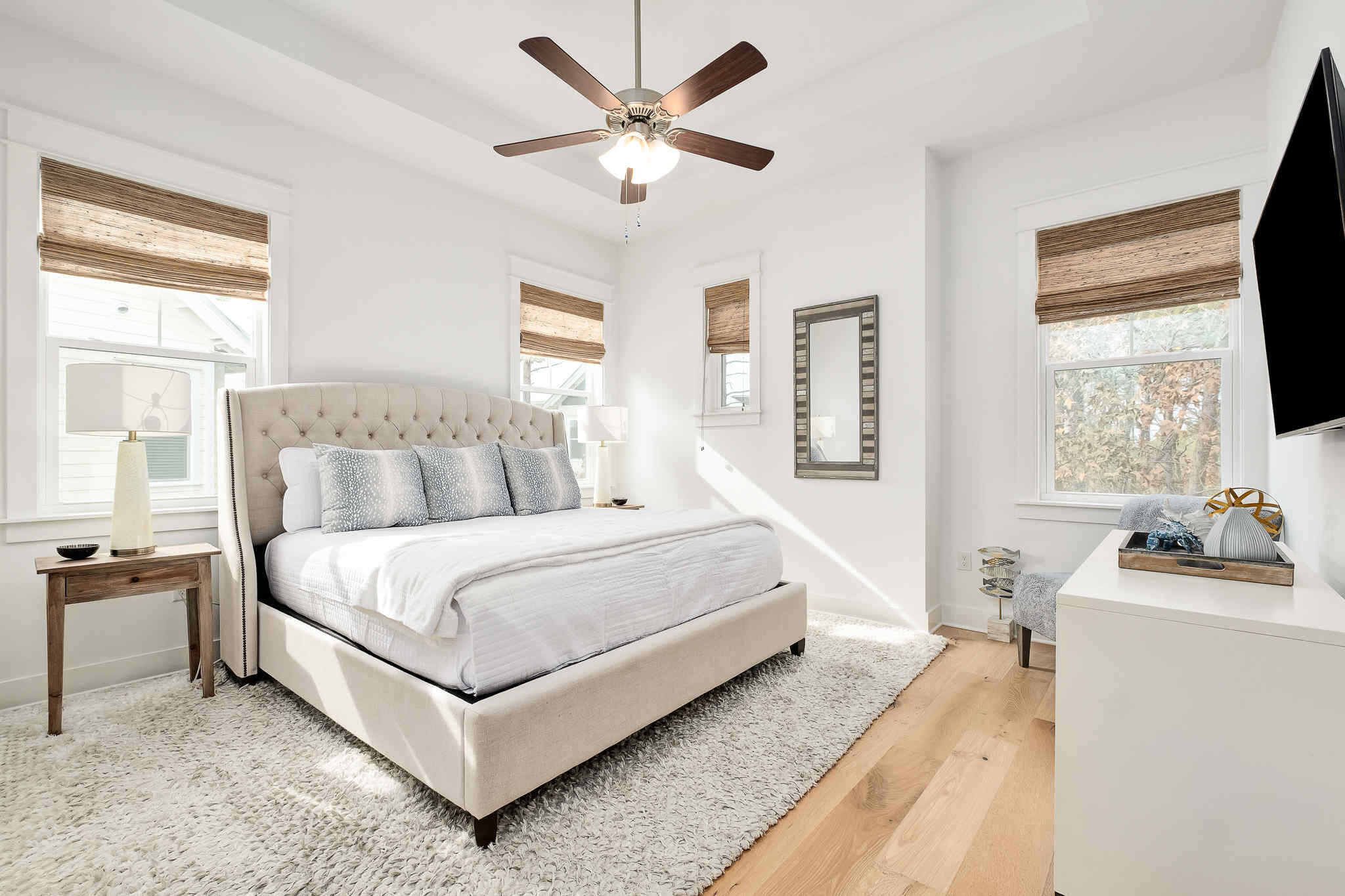 117 West W Pine, Unit A Inlet Beach, FL 32461 - Photo 2 of 30 Large Primary Bedroom