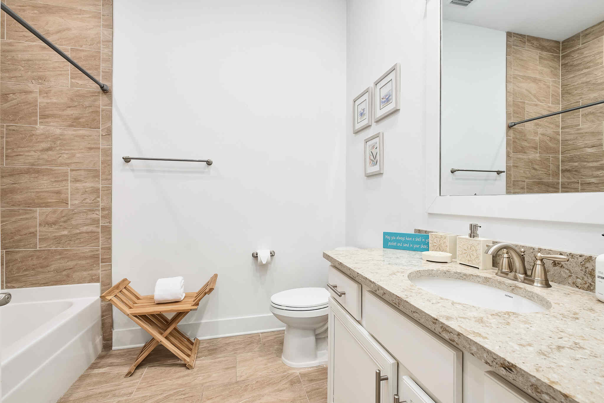 117 West W Pine, Unit A Inlet Beach, FL 32461 - Photo 8 of 30 Guest full bathroom