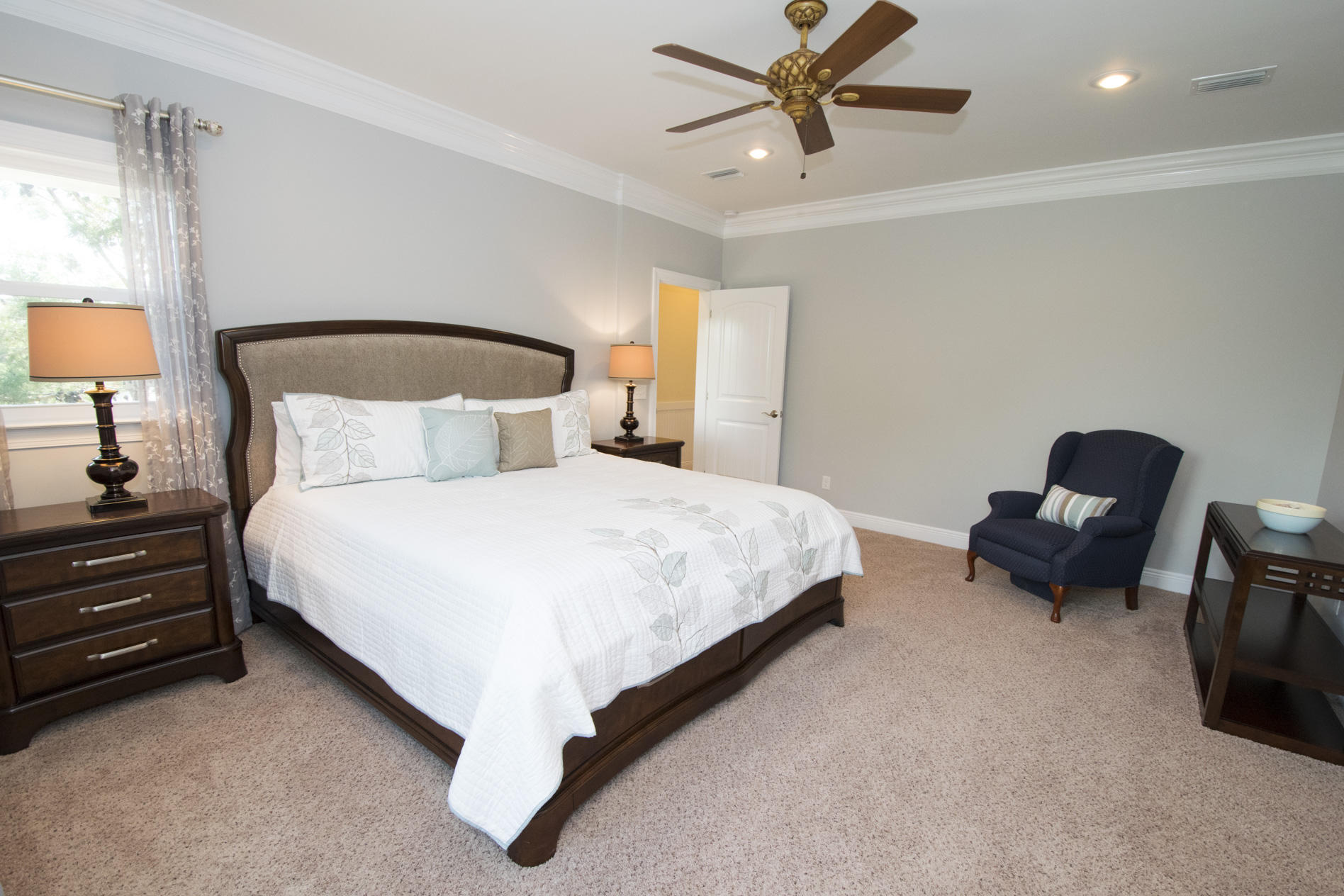 35 The Greenway Loop Inlet Beach, FL 32461 - Photo 29 of 37 a bedroom with bed and window