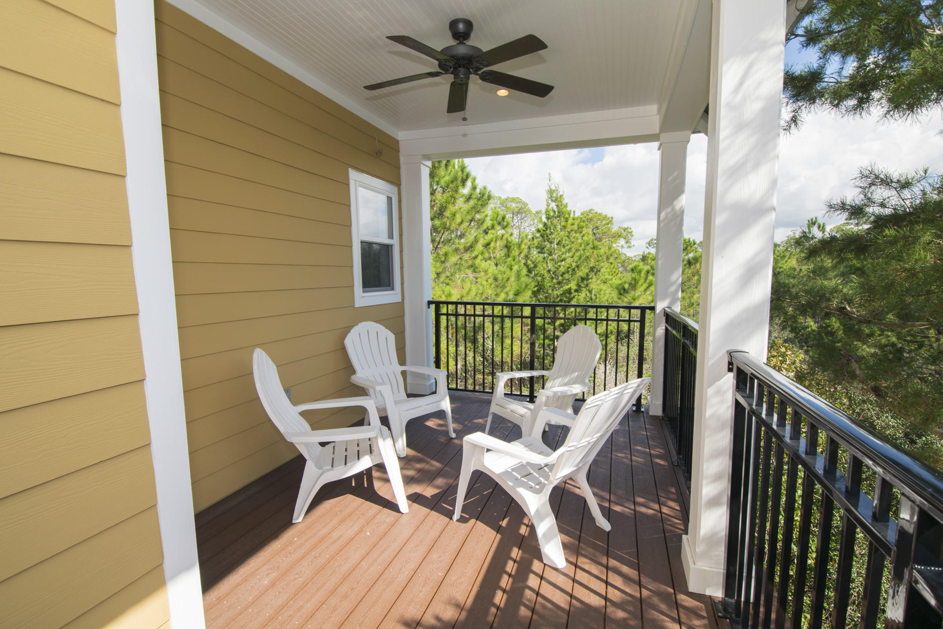 35 The Greenway Loop Inlet Beach, FL 32461 - Photo 32 of 37 a view of a chairs and table in the balcony