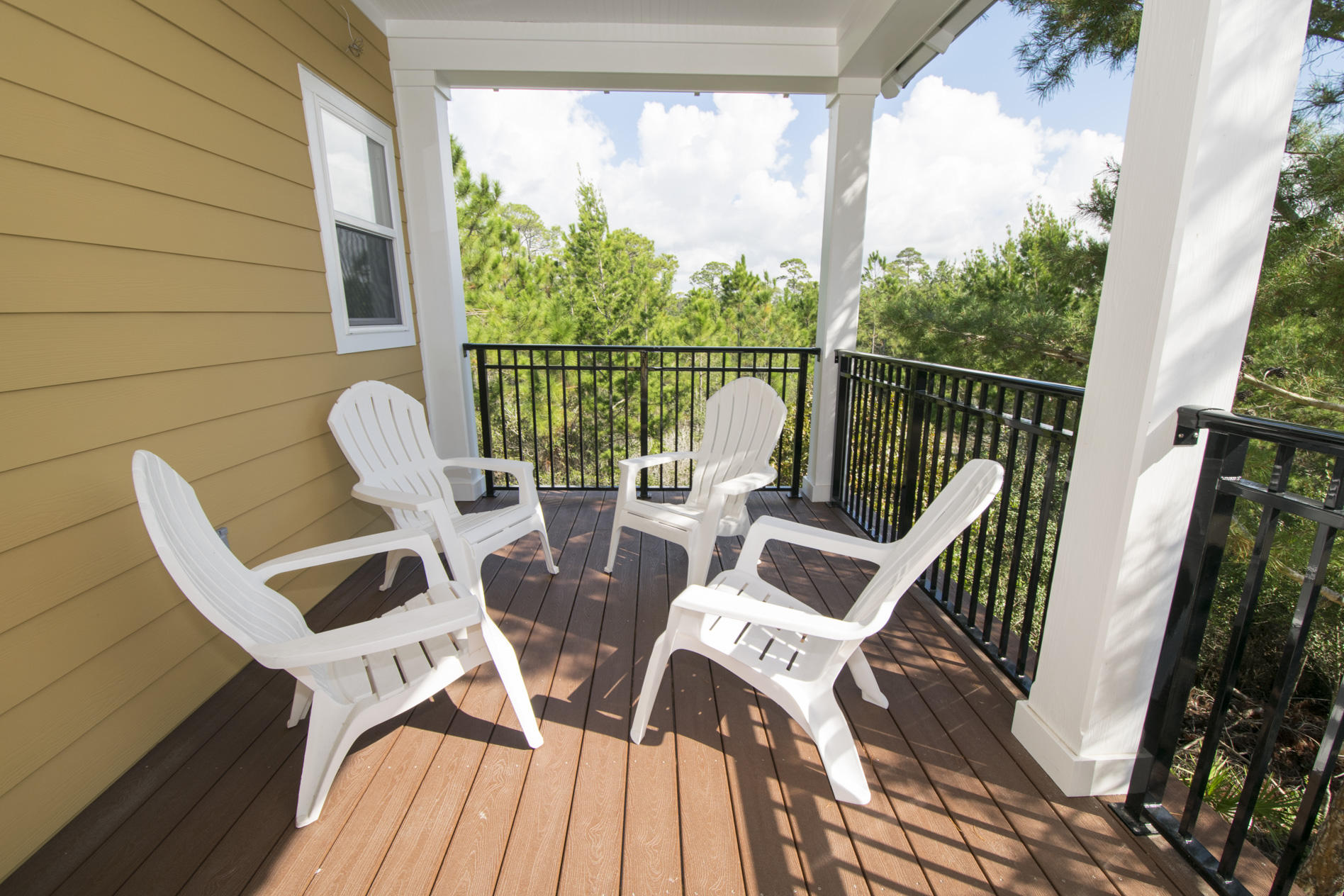 35 The Greenway Loop Inlet Beach, FL 32461 - Photo 33 of 37 a view of a chairs and table on the balcony
