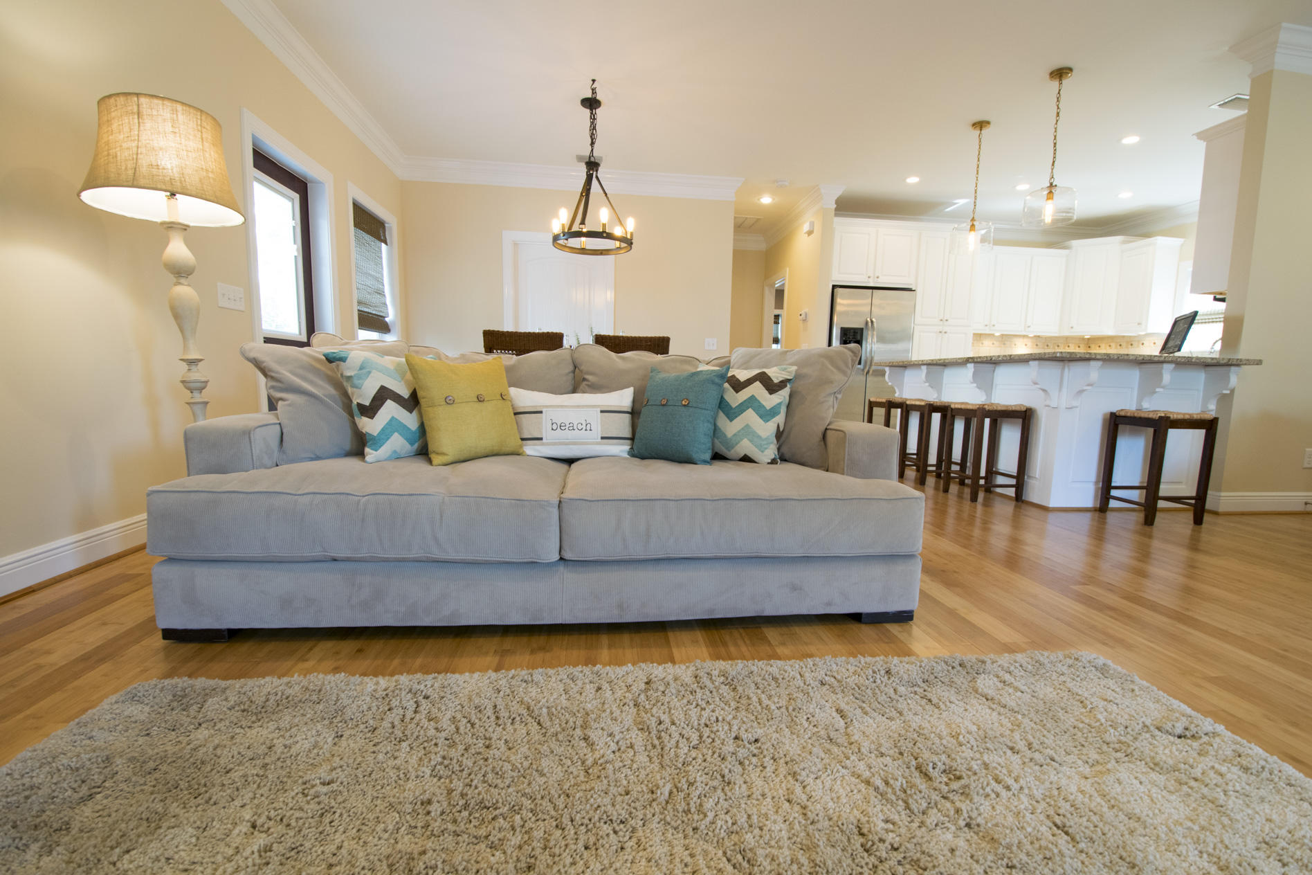 35 The Greenway Loop Inlet Beach, FL 32461 - Photo 4 of 37 a living room with furniture and a wooden floor