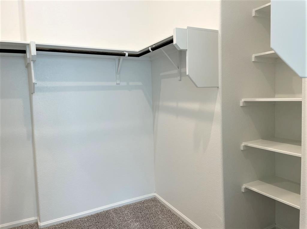 156 Santa Maria Street Georgetown, TX 78628 - Photo 28 of 40 Walk in closet with dark colored carpet